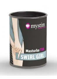 Компактный мастурбатор MasturbaTIN Swirl Girl - MyStim - в Златоусте купить с доставкой