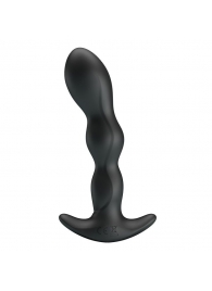 Черный анальный стимулятор простаты с вибрацией Special Anal Massager - 14,5 см. - Baile - в Златоусте купить с доставкой