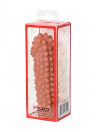 Телесная насадка на фаллос с бугорками KOKOS Extreme Sleeve 10 - 15,8 см. - KOKOS - в Златоусте купить с доставкой