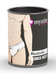 Компактный мастурбатор MasturbaTIN Ribbed Ricky - MyStim - в Златоусте купить с доставкой