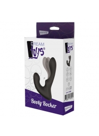 Чёрный массажер простаты с 2 моторами BOOTY ROCKER - Dream Toys - в Златоусте купить с доставкой