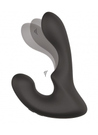 Чёрный массажер простаты с 2 моторами BOOTY ROCKER - Dream Toys - в Златоусте купить с доставкой