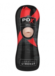 Мастурбатор-ротик Vibrating Oral Stroker - Pipedream - в Златоусте купить с доставкой