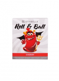 Стимулирующий презерватив-насадка Roll   Ball Cherry - Sitabella - купить с доставкой в Златоусте