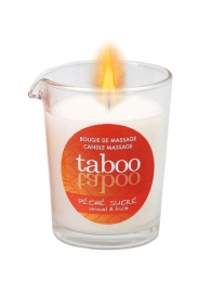 Массажное аромамасло с афродизиаками для женщин RUF Taboo Peche sucre - 60 гр. - RUF - купить с доставкой в Златоусте