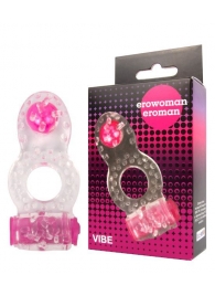 Прозрачное эрекционное кольцо Erowoman-Eroman - Erowoman-Eroman - в Златоусте купить с доставкой
