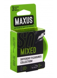 Презервативы в железном кейсе MAXUS Mixed - 3 шт. - Maxus - купить с доставкой в Златоусте