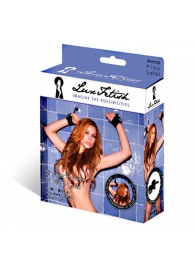 Наручники с присосками Sexy Suction - Lux Fetish - купить с доставкой в Златоусте