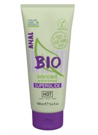Интимный увлажняющий анальный гель BIO SuperGlide - 100 мл. - HOT - купить с доставкой в Златоусте