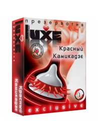Презерватив LUXE  Exclusive   Красный Камикадзе  - 1 шт. - Luxe - купить с доставкой в Златоусте