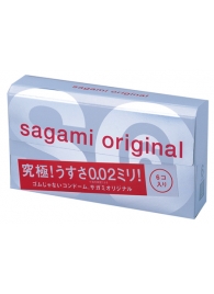 Ультратонкие презервативы Sagami Original - 6 шт. - Sagami - купить с доставкой в Златоусте