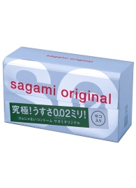 Ультратонкие презервативы Sagami Original - 12 шт. - Sagami - купить с доставкой в Златоусте