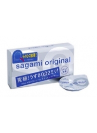 Ультратонкие презервативы Sagami Original QUICK - 6 шт. - Sagami - купить с доставкой в Златоусте