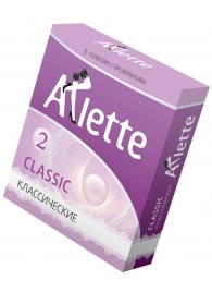 Классические презервативы Arlette Classic - 3 шт. - Arlette - купить с доставкой в Златоусте