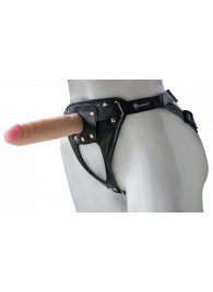 Универсальный мягкий пояс с насадкой Hard brutal BDSM-КОНСУЛ - 17 см. - LOVETOY (А-Полимер) - купить с доставкой в Златоусте