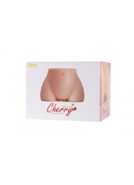 Мастурбатор-полуторс Cherry с вибрацией и двумя любовными тоннелями - KOKOS - в Златоусте купить с доставкой