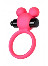 Розовое виброкольцо на пенис A-Toys - A-toys - в Златоусте купить с доставкой