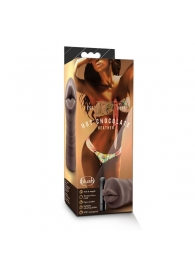 Коричневый мастурбатор-ротик Heather - Blush Novelties - в Златоусте купить с доставкой