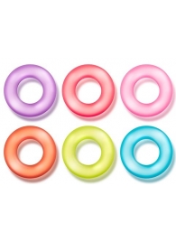 Набор из 6 эрекционных колец King of the Ring - Blush Novelties - в Златоусте купить с доставкой