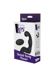 Черный вибромассажер простаты REMOTE BOOTY PLEASER - Dream Toys - в Златоусте купить с доставкой