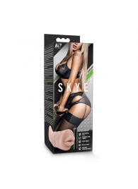 Телесный мастурбатор-ротик Skye - Blush Novelties - в Златоусте купить с доставкой
