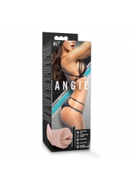 Телесный мастурбатор-ротик Angie - Blush Novelties - в Златоусте купить с доставкой