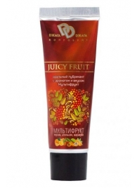 Интимный съедобный лубрикант JUICY FRUIT с ароматом фруктов - 30 мл. - БиоМед - купить с доставкой в Златоусте