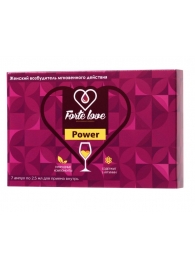 Женский возбудитель мгновенного действия Forte Love Power - 7 ампул (2,5 мл.) - Капиталпродукт - купить с доставкой в Златоусте
