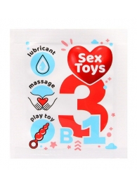 Гель-лубрикант на водной основе Sex Toys - 4 гр. - Биоритм - купить с доставкой в Златоусте
