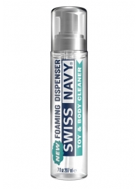 Очищающая пенка для игрушек и тела Swiss Navy Toy   Body Cleaner Foamer - 207 мл. - Swiss navy - купить с доставкой в Златоусте