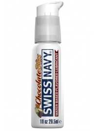 Лубрикант с ароматом шоколада Swiss Navy Chocolate Bliss Lube - 29,5 мл. - Swiss navy - купить с доставкой в Златоусте