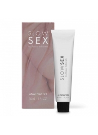 Лубрикант на водной основе Slow Sex Anal Play Gel - 30 мл. - Bijoux Indiscrets - купить с доставкой в Златоусте