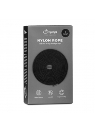 Черная веревка для бондажа Easytoys Bondage Rope - 5 м. - Easy toys - купить с доставкой в Златоусте