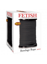 Черная веревка для связывания Bondage Rope - 60,9 м. - Pipedream - купить с доставкой в Златоусте