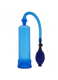 Синяя вакуумная помпа MENZSTUFF PENIS ENLARGER - Dream Toys - в Златоусте купить с доставкой