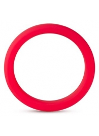 Красное эрекционное кольцо Silicone Go Pro Cock Ring - Blush Novelties - в Златоусте купить с доставкой