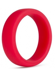 Красное эрекционное кольцо Silicone Go Pro Cock Ring - Blush Novelties - в Златоусте купить с доставкой