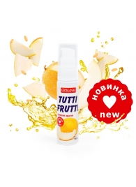 Гель-смазка Tutti-frutti со вкусом сочной дыни - 30 гр. - Биоритм - купить с доставкой в Златоусте