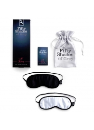 Набор из двух масок на глаза Soft Blindfold Twin Pack - Fifty Shades of Grey - купить с доставкой в Златоусте