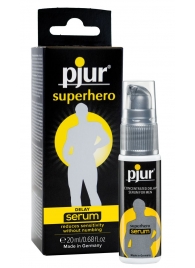 Сыворотка-пролонгатор pjur SUPERHERO Delay Serum - 20 мл. - Pjur - купить с доставкой в Златоусте