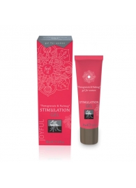 Возбуждающий интимный гель для двоих STIMULATION GEL Pomegranate   Nutmeg - 30 мл. - Shiatsu - купить с доставкой в Златоусте