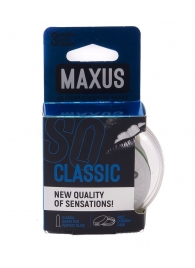 Классические презервативы в пластиковом кейсе MAXUS Classic - 3 шт. - Maxus - купить с доставкой в Златоусте