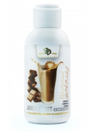 Интимный гель-смазка JUICY FRUIT с ароматом молочного шоколада - 100 мл. - БиоМед - купить с доставкой в Златоусте