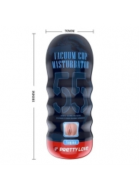 Мастурбатор-вагина Vacuum Cup Masturbator - Baile - в Златоусте купить с доставкой