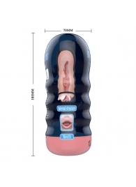 Мастурбатор-ротик Vacuum Cup Masturbator - Baile - в Златоусте купить с доставкой