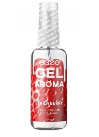 Интимный лубрикант EGZO AROMA с ароматом клубники - 50 мл. - EGZO - купить с доставкой в Златоусте