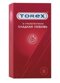 Презервативы Torex  Сладкая любовь  с ароматом клубники - 12 шт. - Torex - купить с доставкой в Златоусте