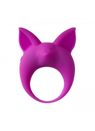 Фиолетовое эрекционное кольцо Kitten Kyle - Lola Games - в Златоусте купить с доставкой