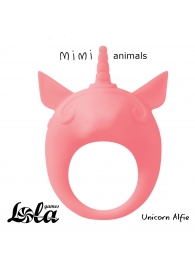 Оранжевое эрекционное кольцо Unicorn Alfie - Lola Games - в Златоусте купить с доставкой