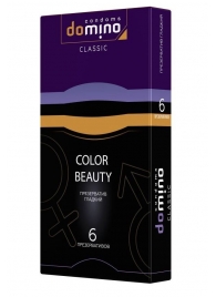 Разноцветные презервативы DOMINO Colour Beauty - 6 шт. - Domino - купить с доставкой в Златоусте